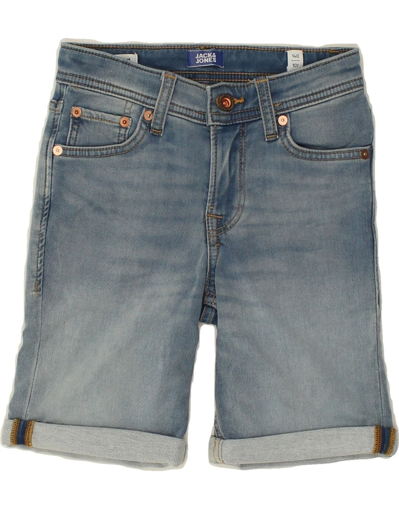 JACK & JONES Girls Denim Shorts 9-10 Years W22 Blue Cotton | Vintage Jack & Jones | Thrift | Second-Hand Jack & Jones | Used Clothing | Messina Hembry 