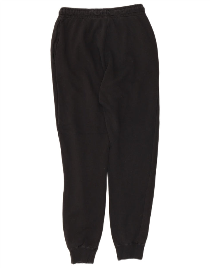 NIKE Womens Tracksuit Trousers Joggers UK 6 XS  Black Cotton