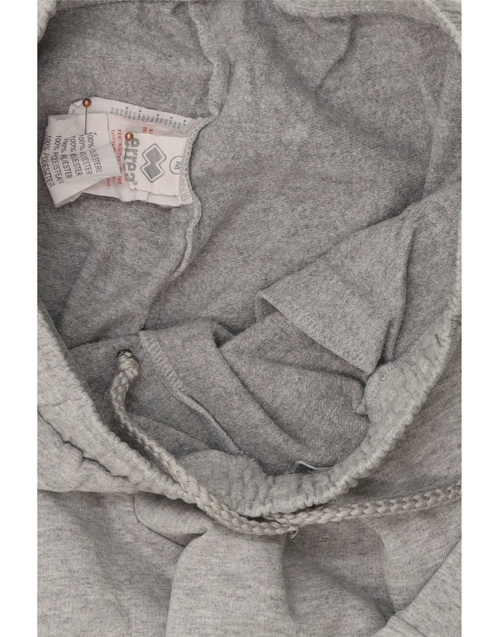 Errea Mens Tracksuit Trousers Joggers Medium Grey Polyester