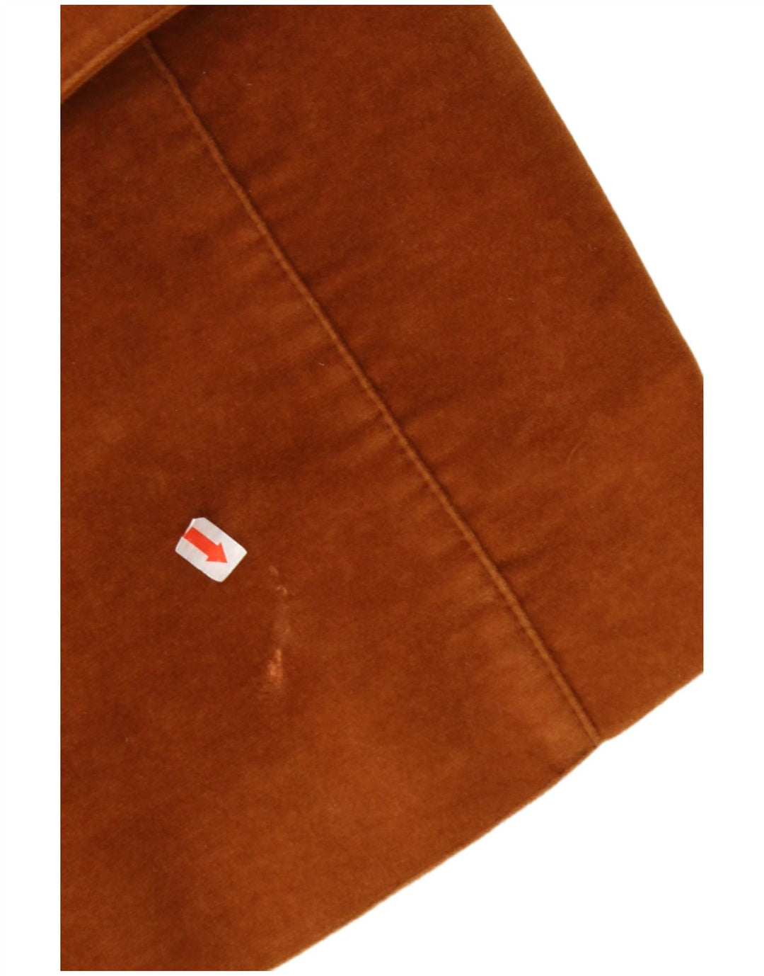 VINTAGE Womens Double Breasted Blazer Jacket UK 16 Large Brown Cotton