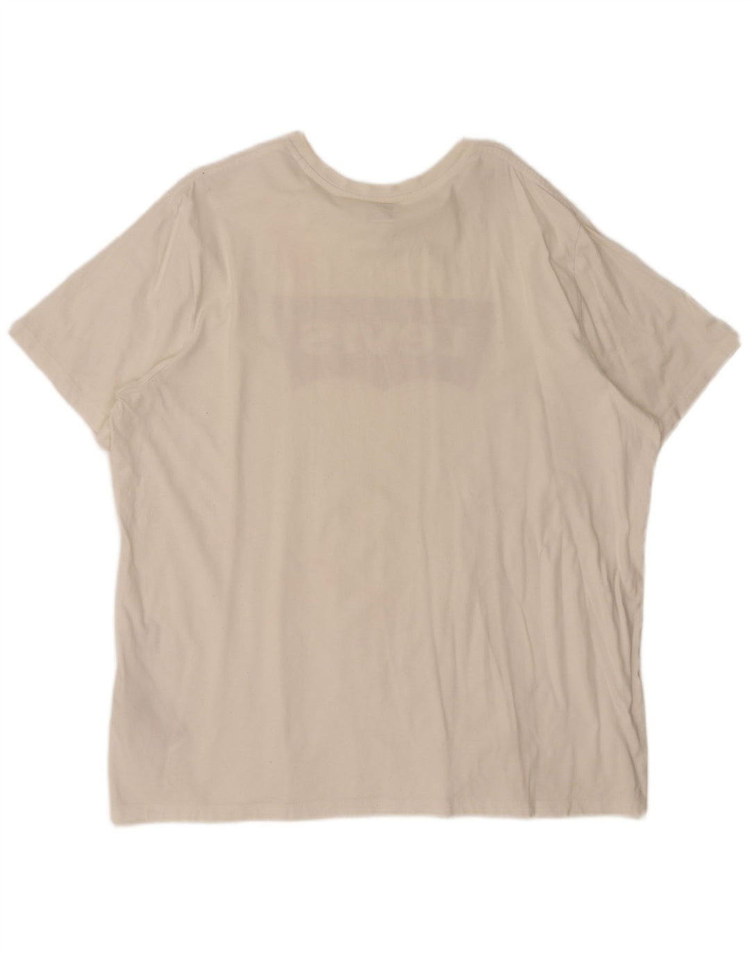 Levi's Mens Graphic T-Shirt Top 2XL White Cotton