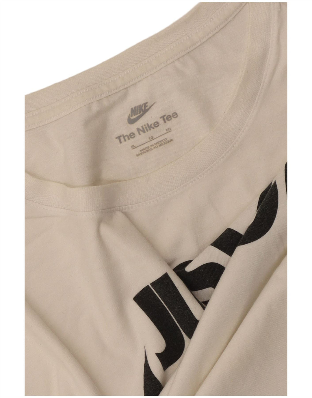 Nike Mens Graphic T-Shirt Top XL White