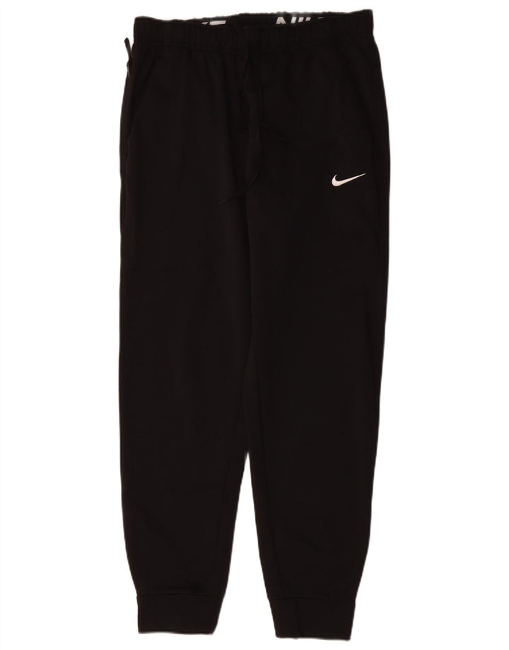 Nike Mens Therma-Fit Tracksuit Trousers Joggers Medium Black Polyester