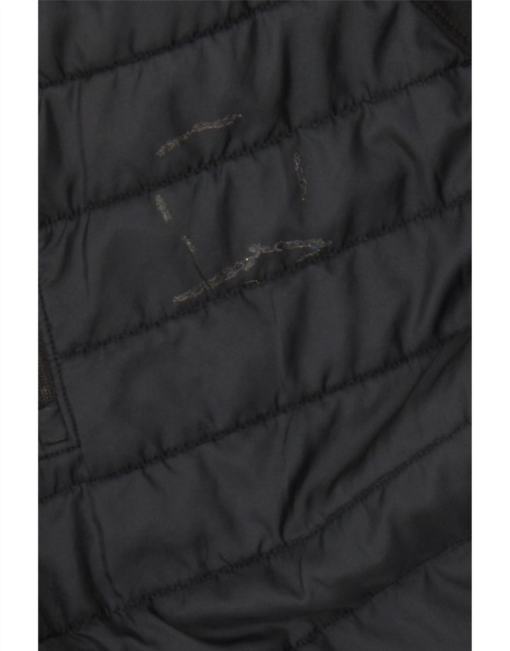 Nike Mens Therma-Fit Pullover Tracksuit Top Medium Black Colourblock