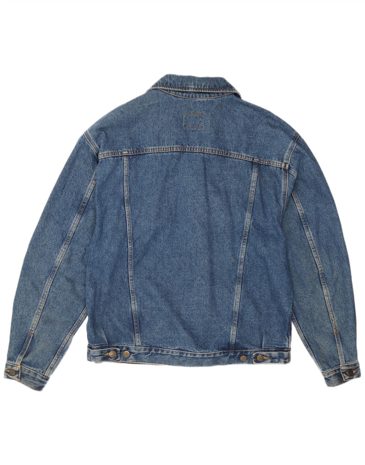 Doringo Mens Denim Jacket UK 38 Medium Blue Cotton