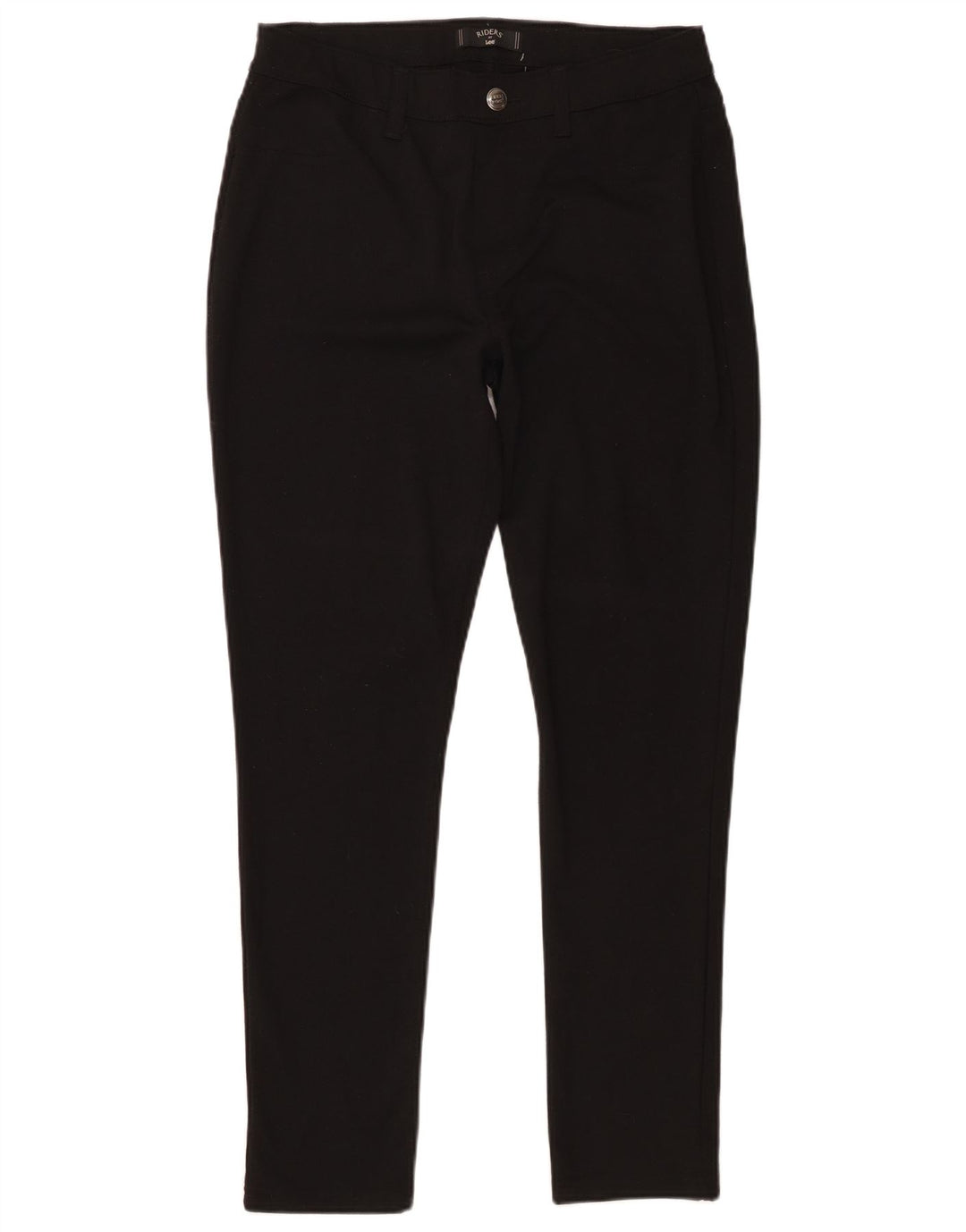 Lee Womens Riders Skinny Casual Trousers Medium W30 L28 Black Polyester