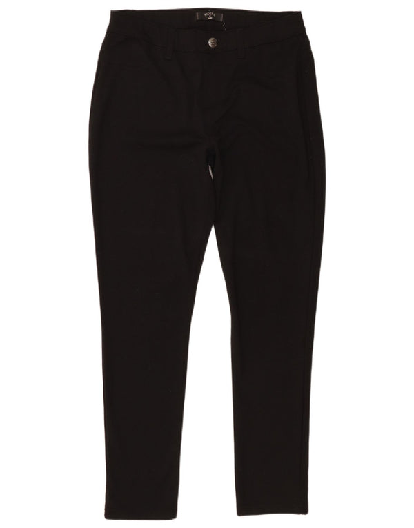 Lee Womens Riders Skinny Casual Trousers Medium W30 L28 Black Polyester