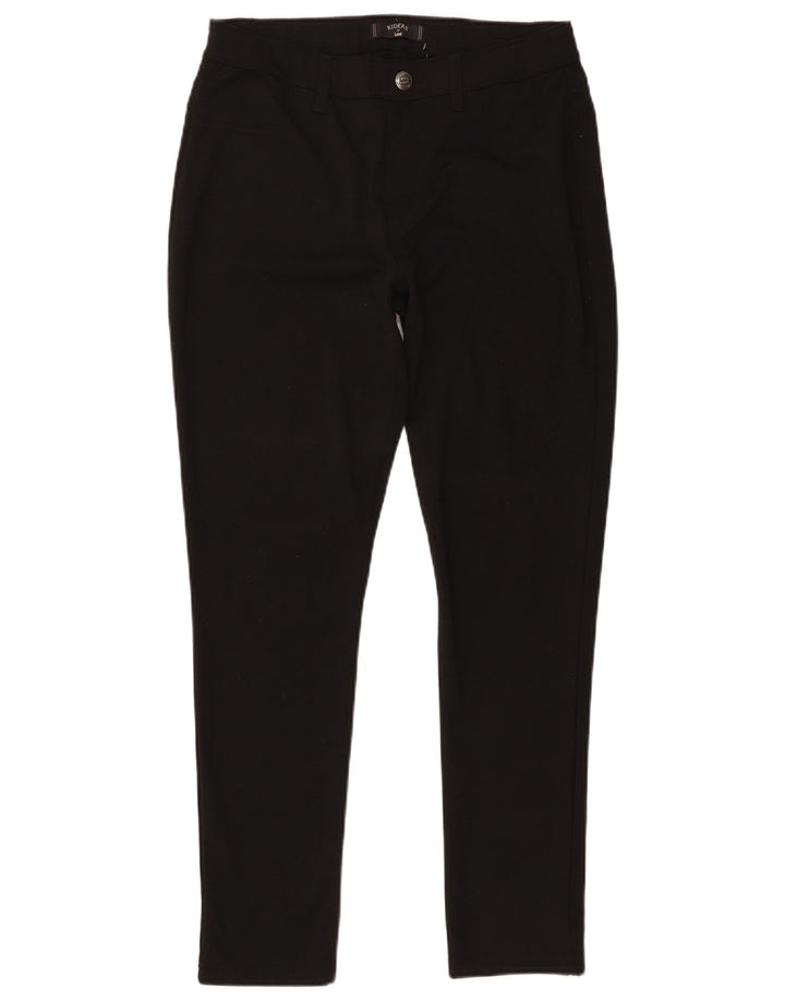 Lee Womens Riders Skinny Casual Trousers Medium W30 L28 Black Polyester