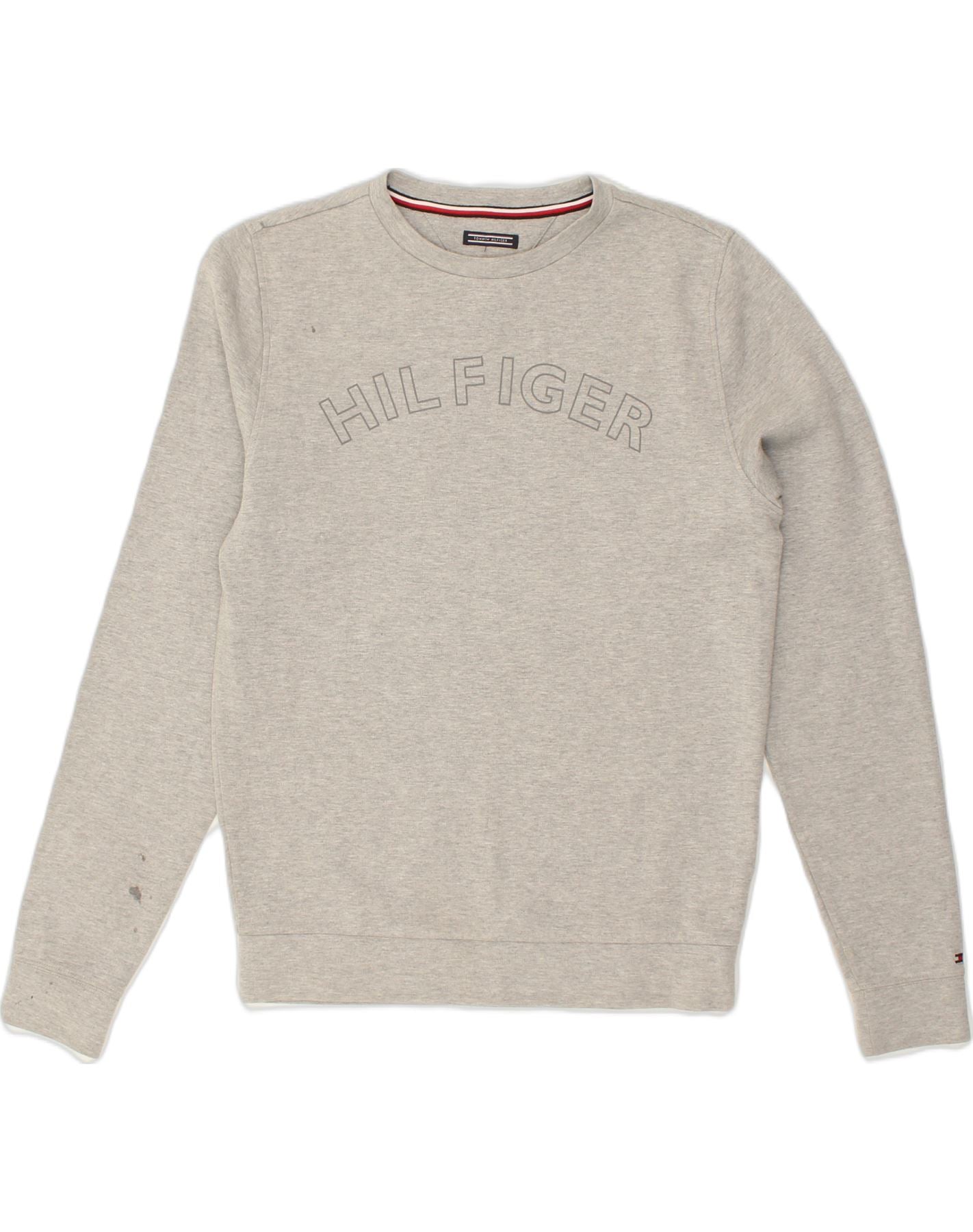 Tommy hilfiger sale mens grey jumper