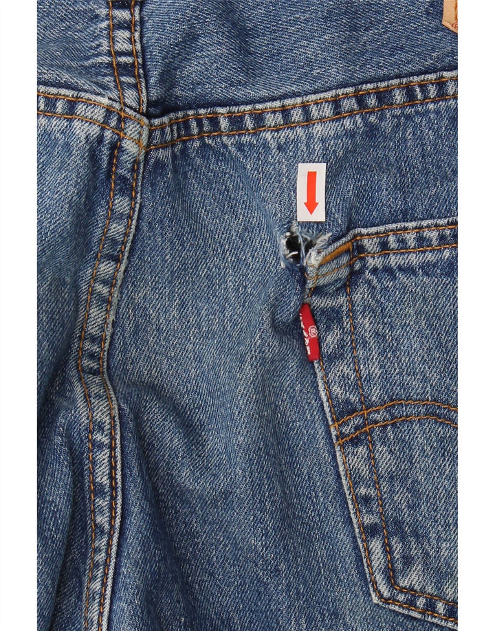Levi's Mens 501 Straight Jeans W36 L28 Blue Cotton