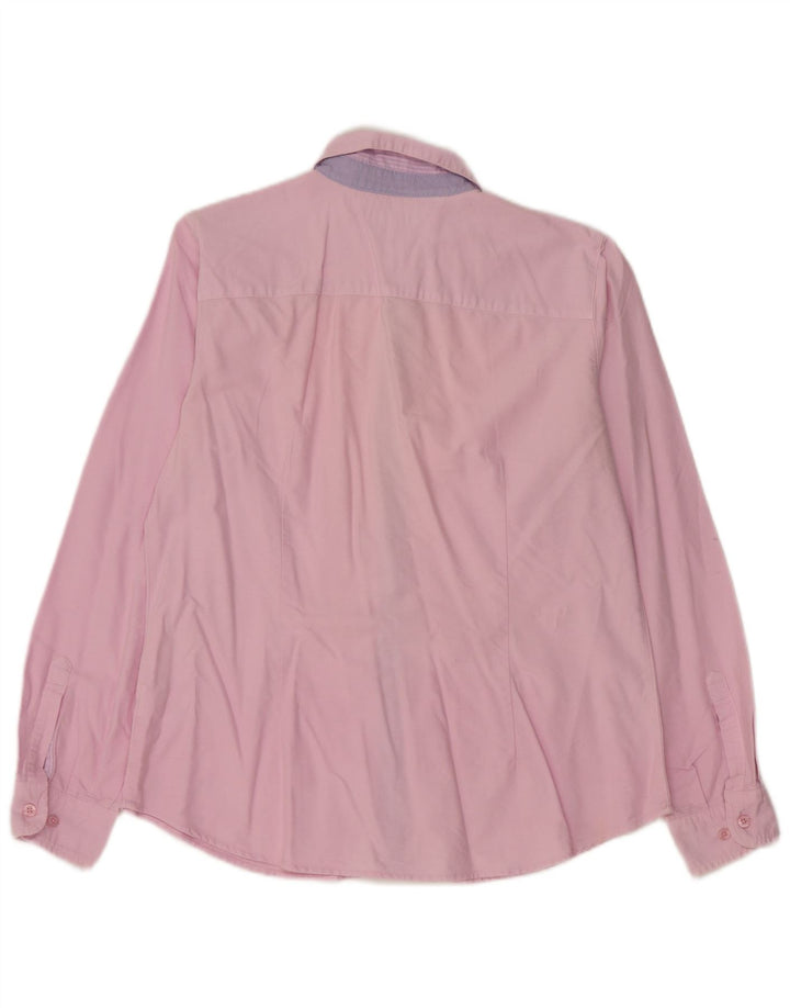 Orvis Womens Shirt UK 14 Medium Pink Cotton