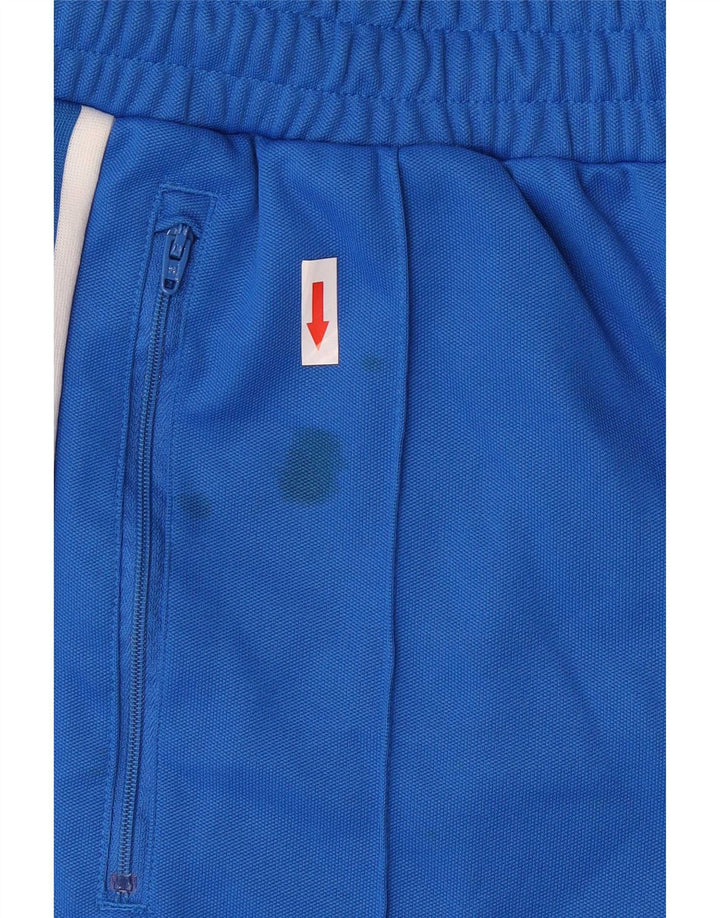 Adidas Mens Tracksuit Trousers Medium Blue Cotton