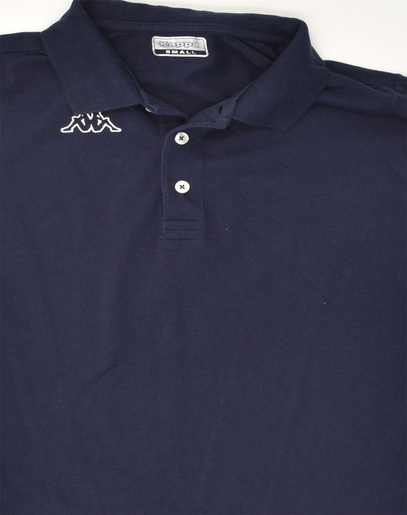 KAPPA Mens Polo Shirt Small Navy Blue Cotton | Vintage Kappa | Thrift | Second-Hand Kappa | Used Clothing | Messina Hembry 