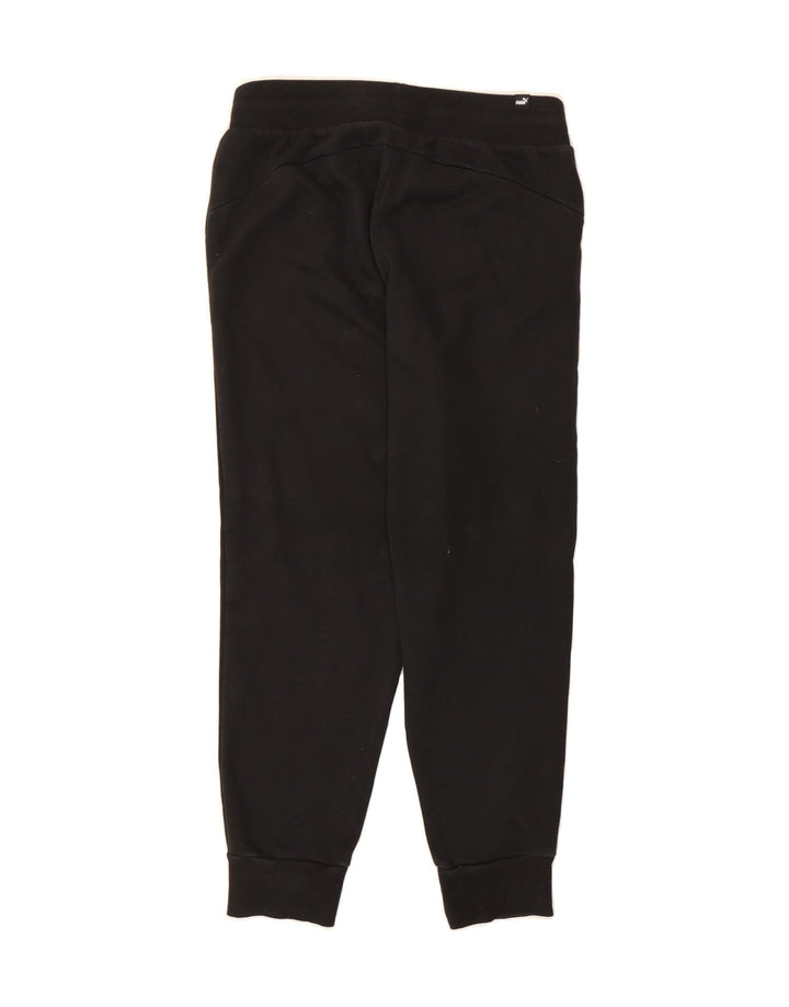 PUMA Womens Tracksuit Trousers Joggers UK 14 Medium  Black Vintage Puma and Second-Hand Puma from Messina Hembry 