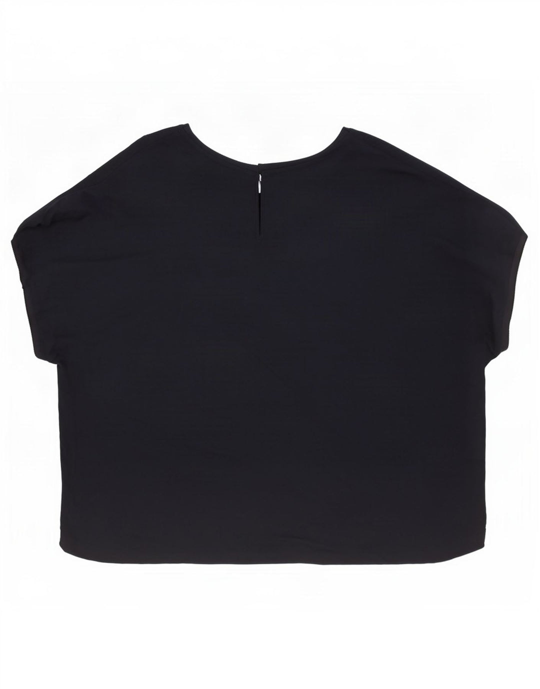 Marks & Spencer Womens Oversized Blouse Top UK 20 2XL Navy Blue