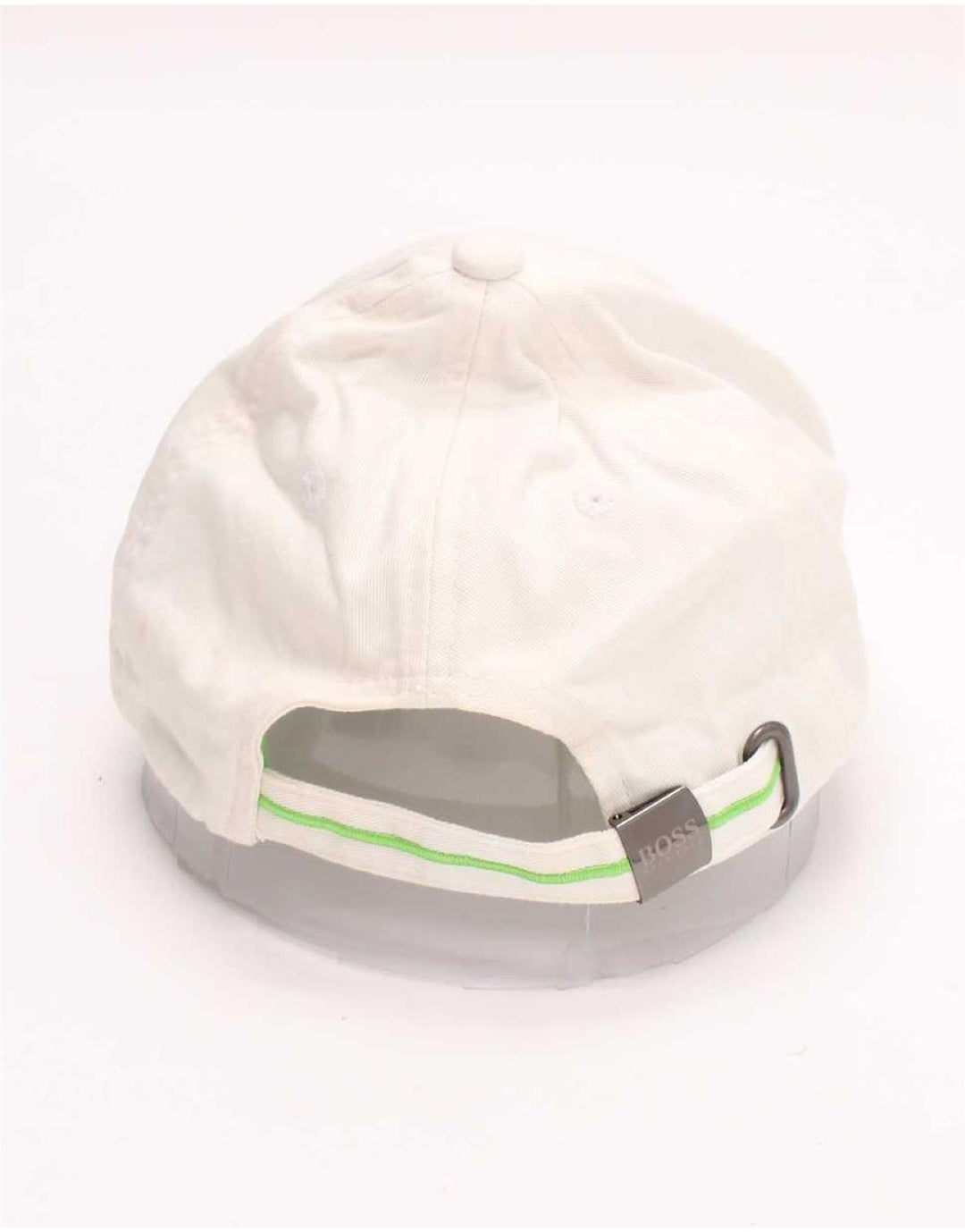 Hugo Boss Mens Graphic Baseball Cap One Size White Cotton
