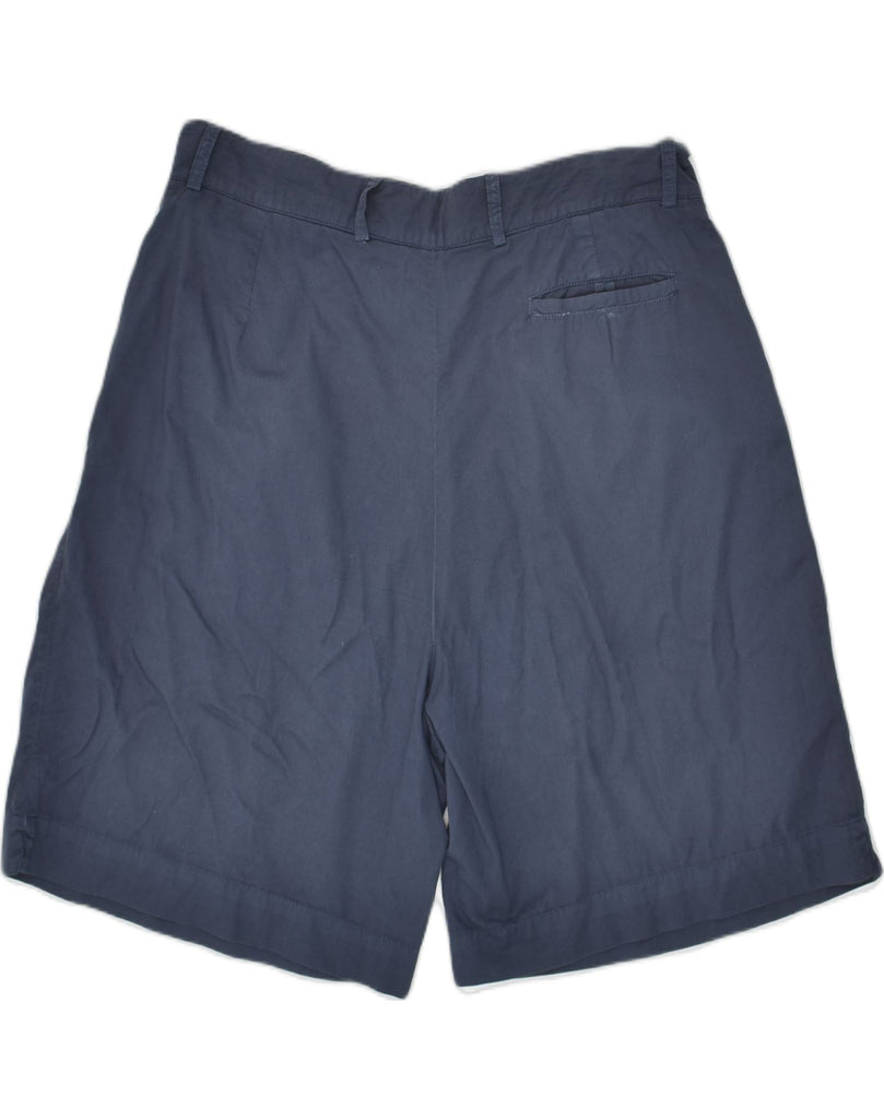 BELFE & BELFE Mens Chino Shorts IT 52 Large W34 Navy Blue Cotton | Vintage Belfe & Belfe | Thrift | Second-Hand Belfe & Belfe | Used Clothing | Messina Hembry 