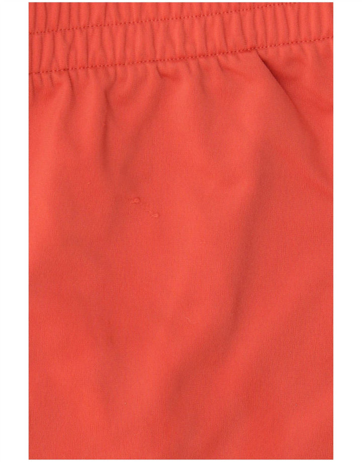 Adidas Womens Sport Shorts UK 18 XL Orange Polyester