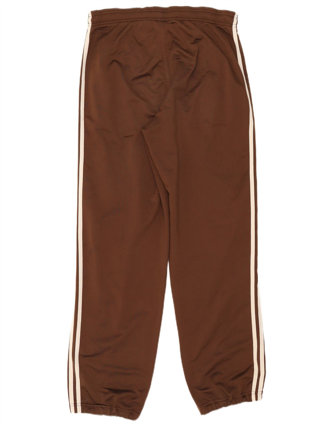 Adidas Mens Tracksuit Trousers Joggers UK 38/40 Medium  Brown Polyester