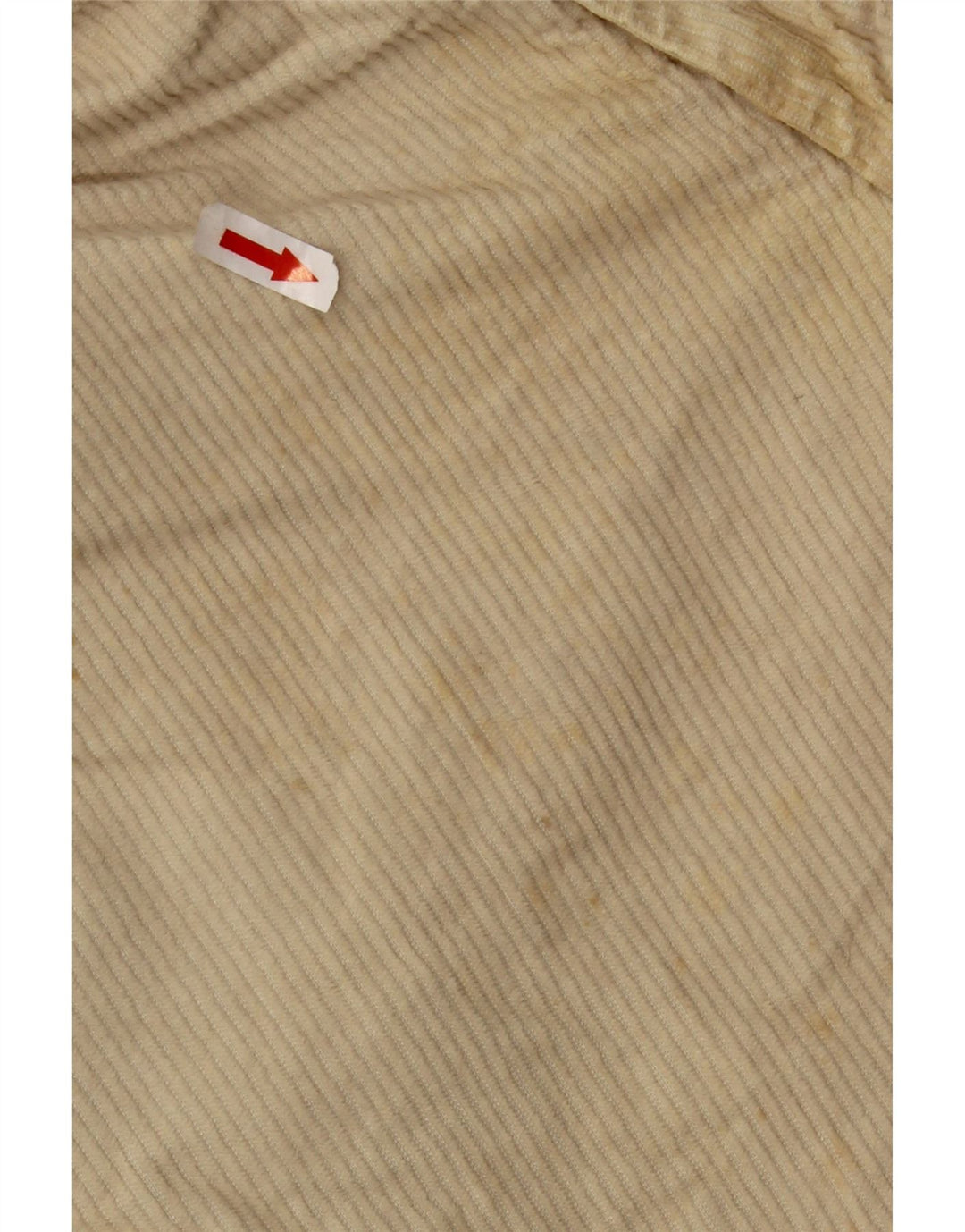 Dockers Mens Regular Fit Corduroy Trousers W34 L29 Beige