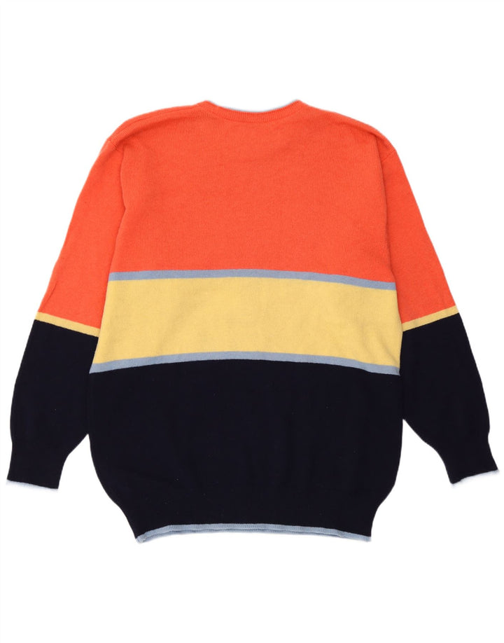 Marks & Spencer Mens Golf Crew Neck Jumper Sweater Medium Multicoloured