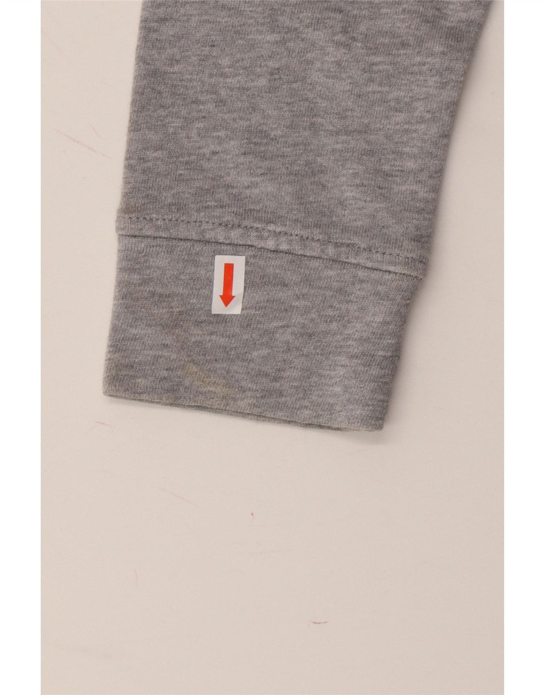 BARBOUR Womens Graphic Sweatshirt Jumper UK 10 Small  Grey Cotton Winter Vintage Barbour and Second-Hand Barbour from Messina Hembry 