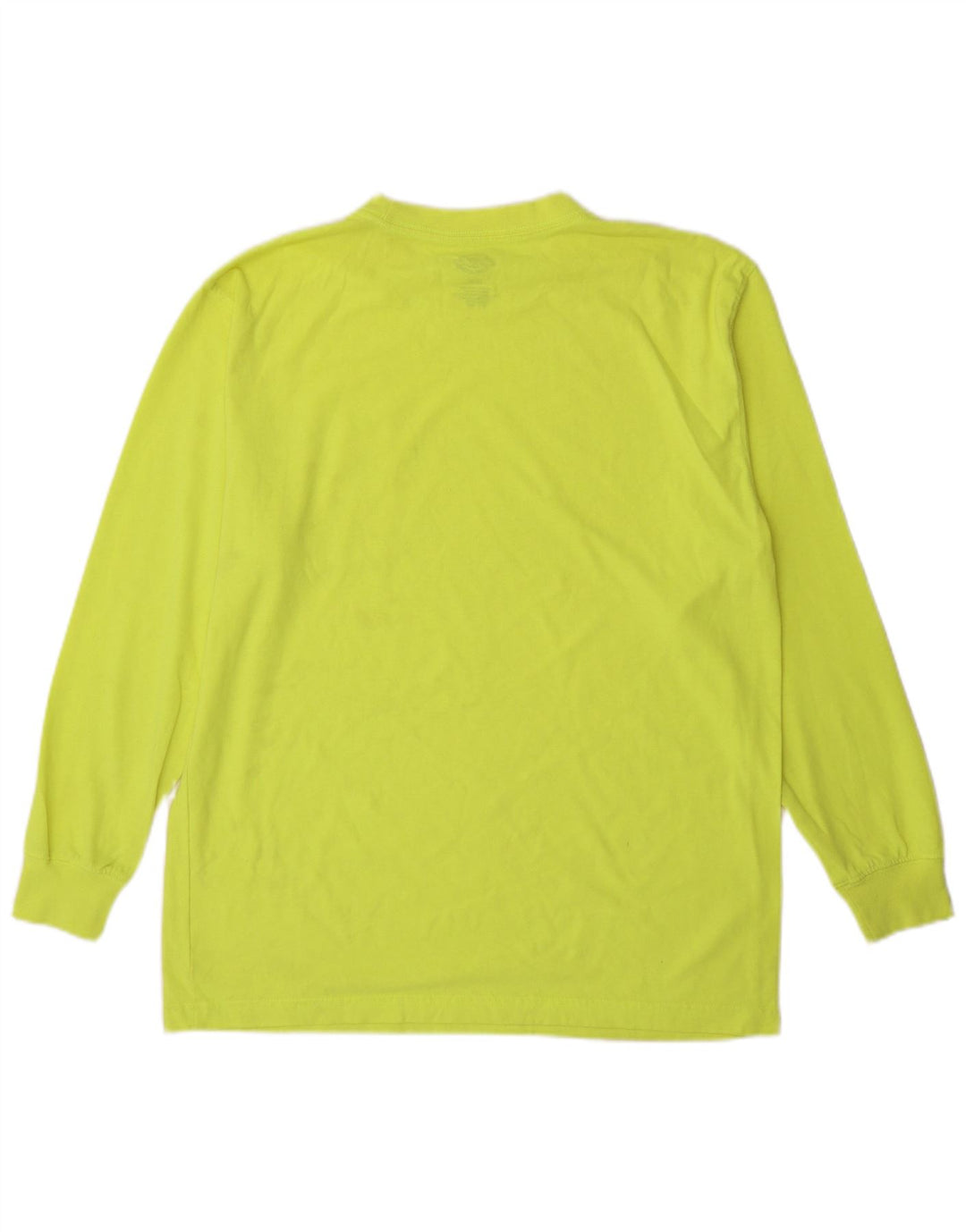 Dickies Mens Top Long Sleeve Medium Green Polyester
