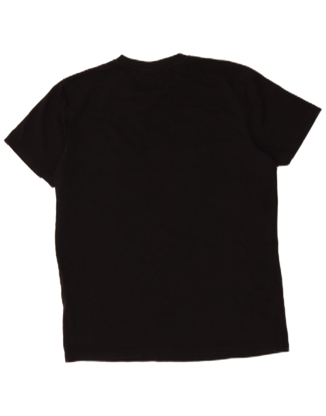 Diesel Mens Graphic T-Shirt Top Medium Black