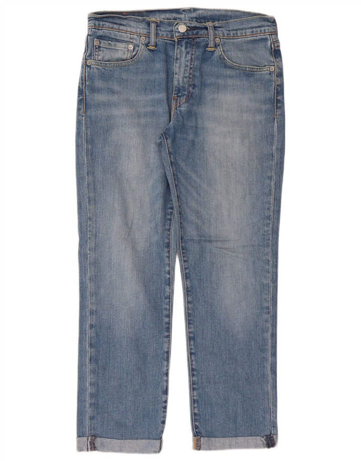 LEVI'S Mens 511 Slim Fit Cropped Jeans W30 L26 Blue Cotton