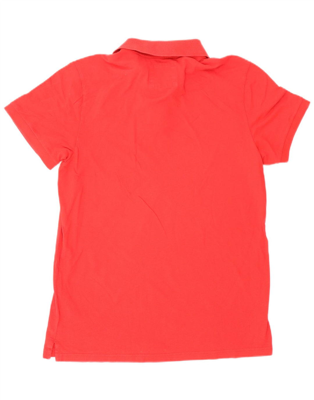 Hollister Mens Polo Shirt XL Red Cotton
