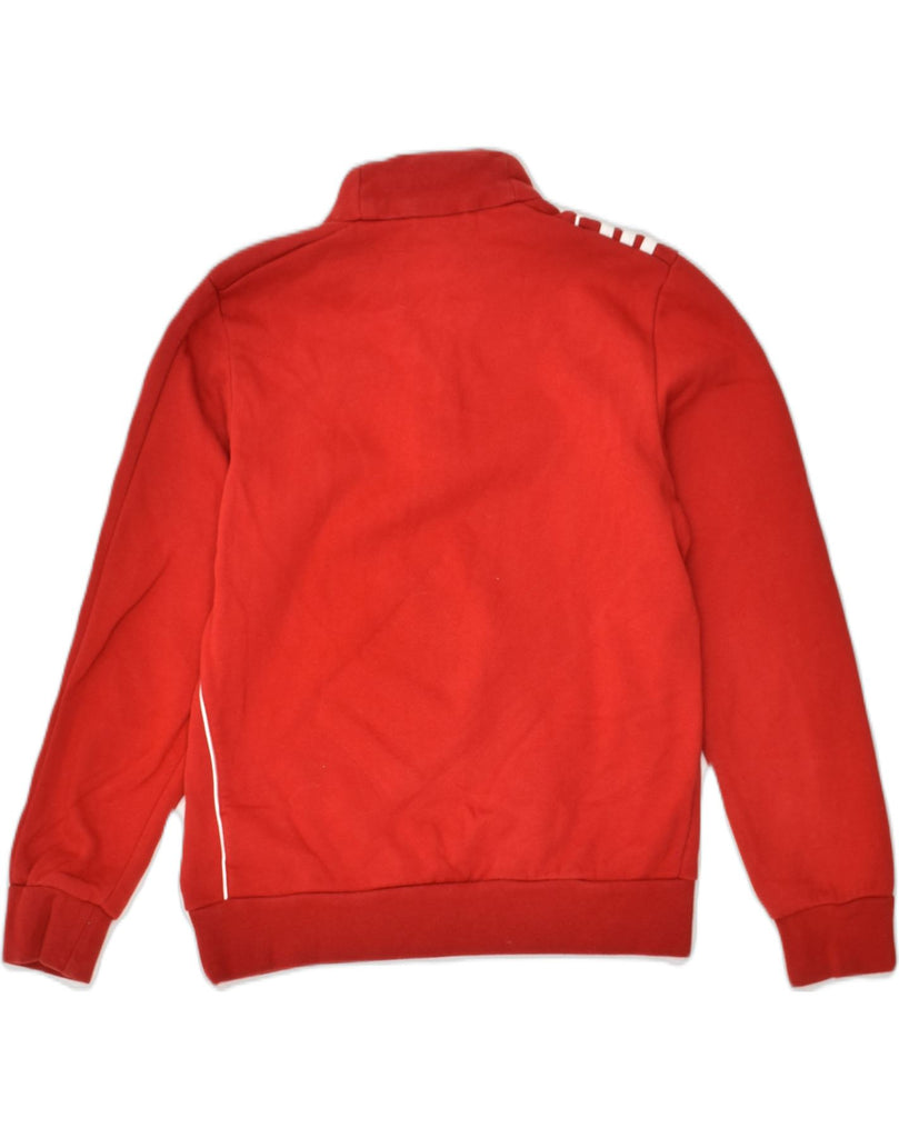 ADIDAS Girls Sweatshirt Jumper 11-12 Years Red Cotton | Vintage Adidas | Thrift | Second-Hand Adidas | Used Clothing | Messina Hembry 