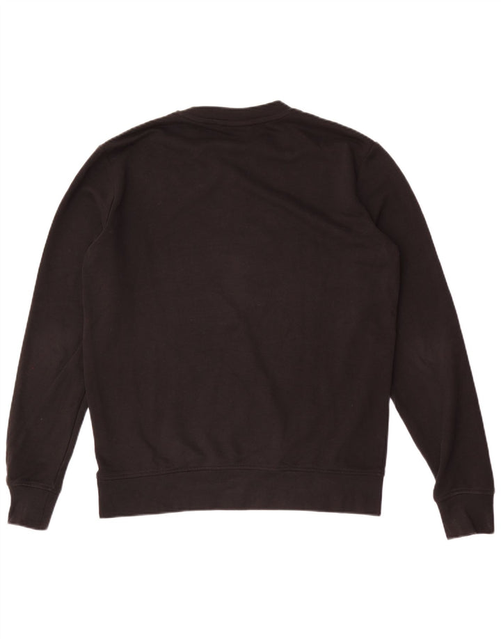 Ellesse Mens Graphic Sweatshirt Jumper Small Black Cotton