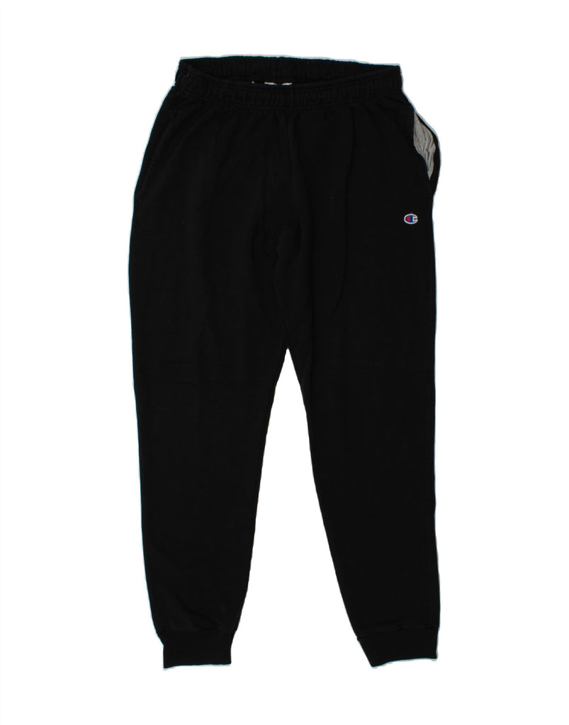 CHAMPION Mens Tracksuit Trousers Joggers XL Black Cotton Vintage Champion and Second-Hand Champion from Messina Hembry 