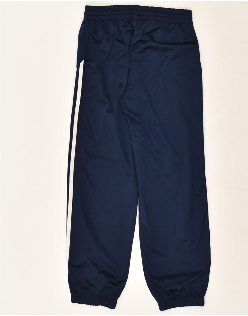 ADIDAS Boys Tracksuit Trousers Joggers 9-10 Years Navy Blue Polyester | Vintage Adidas | Thrift | Second-Hand Adidas | Used Clothing | Messina Hembry 