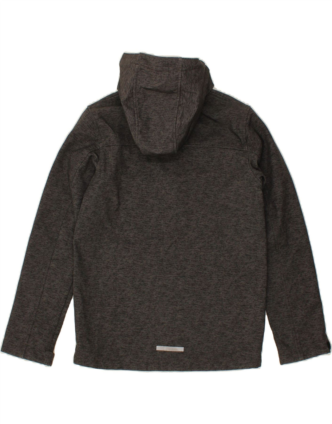 NORTHVILLE Boys Hooded Rain Jacket 11-12 Years Grey Colourblock Polyester Vintage Northville and Second-Hand Northville from Messina Hembry 