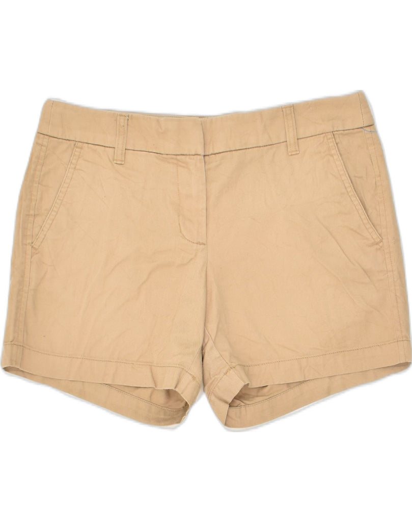 J. CREW Womens Chino Shorts US 4 Small W32 Beige Cotton | Vintage J. Crew | Thrift | Second-Hand J. Crew | Used Clothing | Messina Hembry 