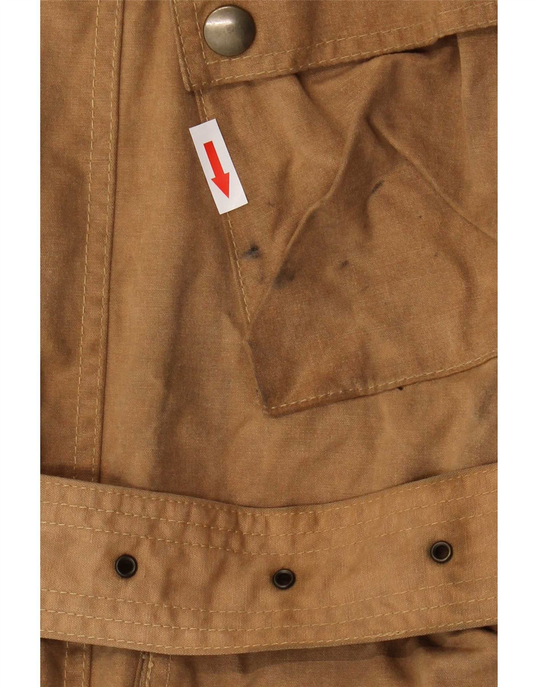 Belstaff Mens Waxed Cotton Jacket UK 40 Large Brown