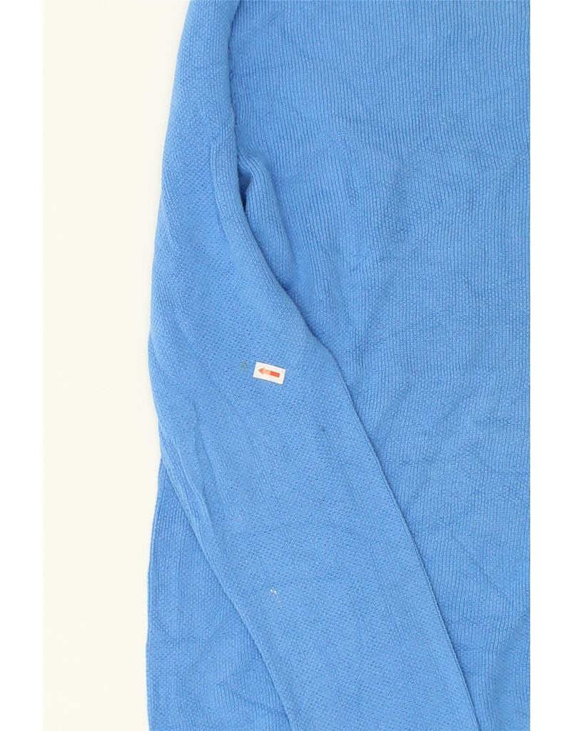 NAUTICA Mens Crew Neck Jumper Sweater Medium Blue Cotton | Vintage Nautica | Thrift | Second-Hand Nautica | Used Clothing | Messina Hembry 