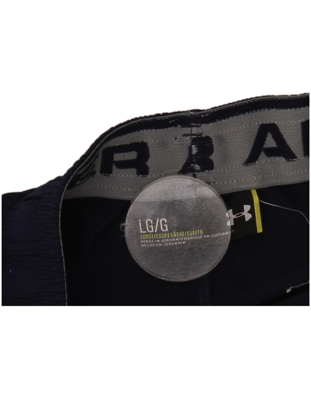 UNDER ARMOUR Mens Sport Shorts Large Navy Blue