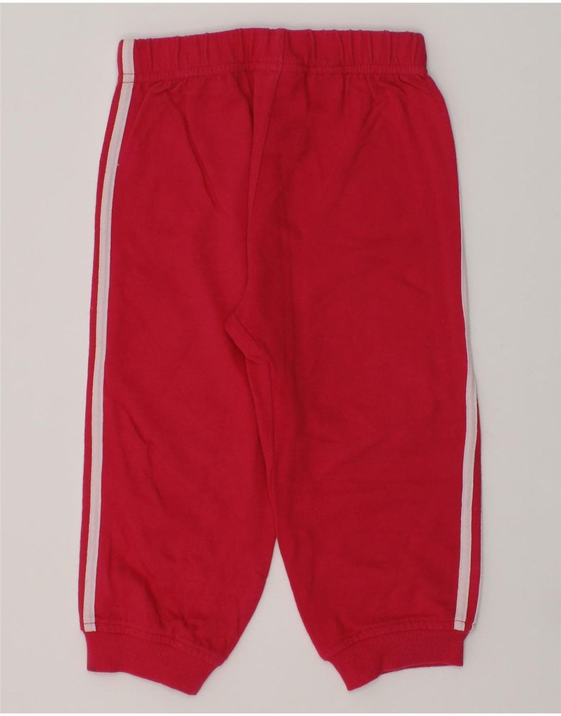 ADIDAS Baby Girls Joggers Trousers 12-18 Months Pink Cotton | Vintage Adidas | Thrift | Second-Hand Adidas | Used Clothing | Messina Hembry 