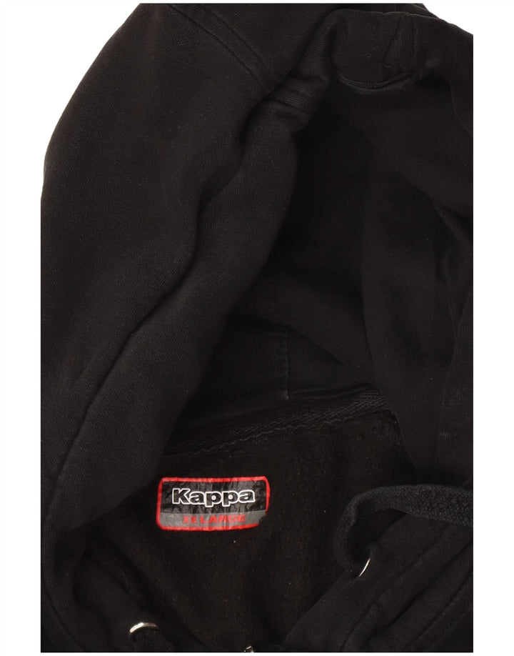 Kappa Mens Zip Hoodie Sweater 2XL Black
