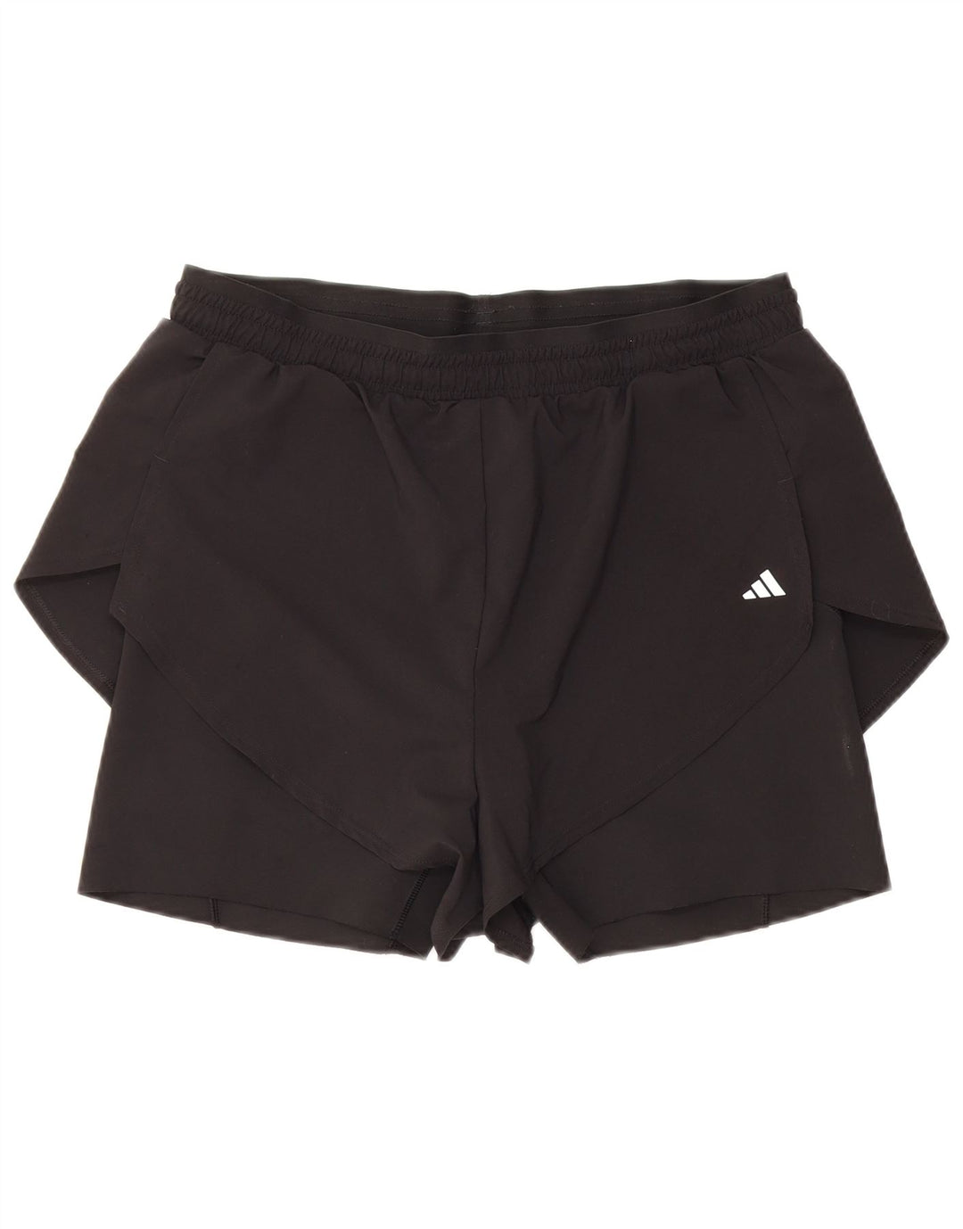 ADIDAS Womens Regular Fit Sport Shorts UK 16/18 Large  Black