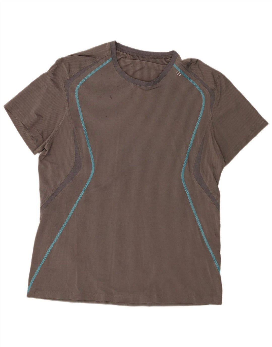 Lululemon Mens T-Shirt Top XL Grey