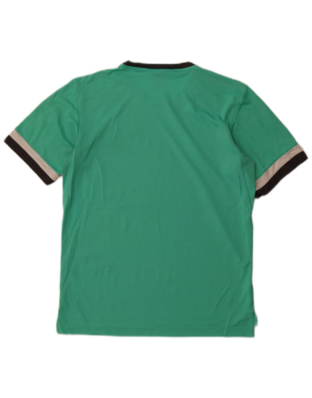 ADIDAS Mens Climacool T-Shirt Top Medium Green Colourblock