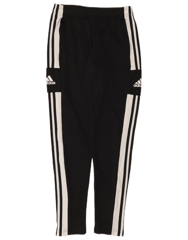 Adidas Mens Aeroready Tracksuit Trousers Small Black Colourblock Polyester