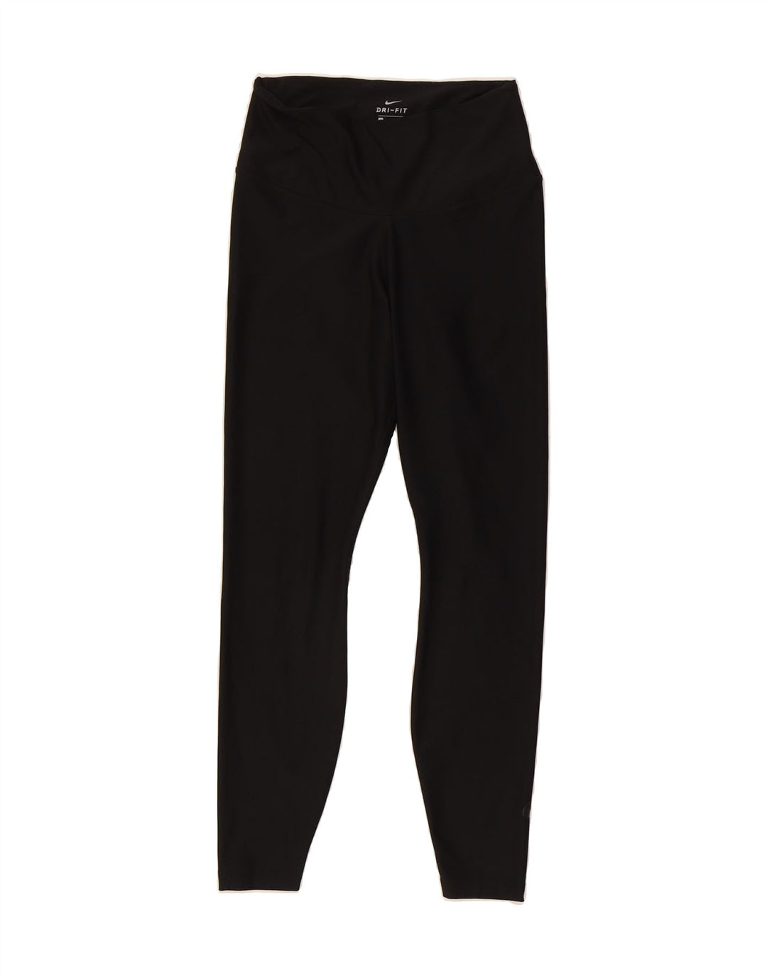 NIKE Womens Dri Fit Leggings UK 12 Medium  Black Polyester Vintage Nike and Second-Hand Nike from Messina Hembry 