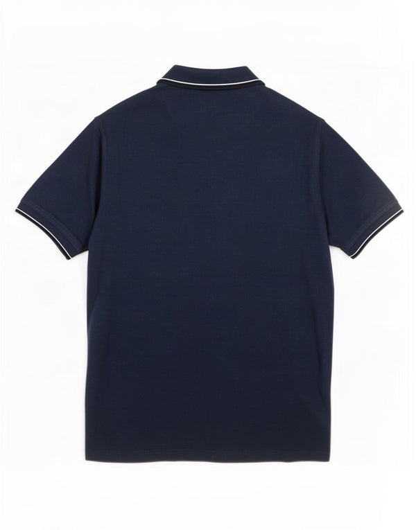 Renato Balestra Mens Polo Shirt Large Navy Blue Cotton