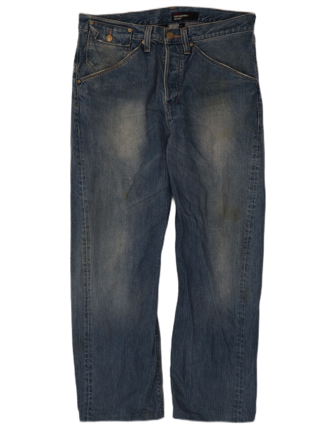 Levi's Mens Straight Jeans W34 L28 Blue