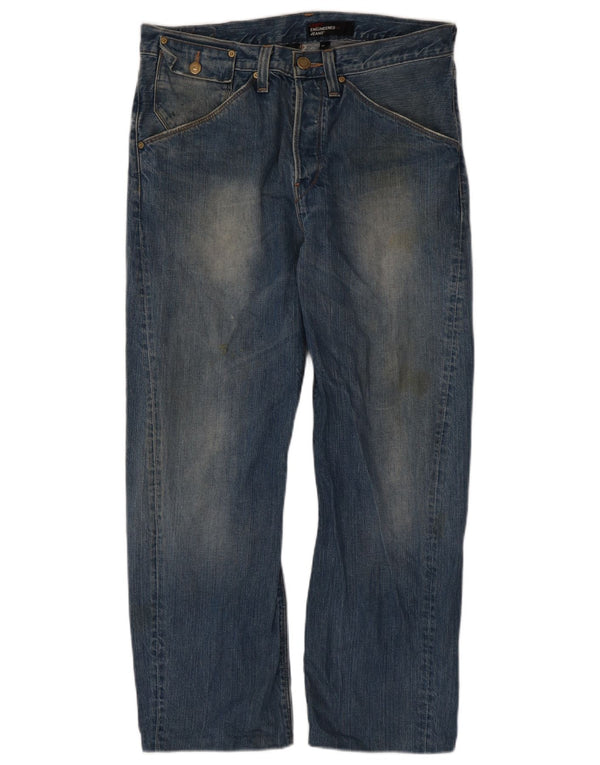 Levi's Mens Straight Jeans W34 L28 Blue