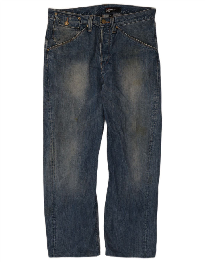 Levi's Mens Straight Jeans W34 L28 Blue